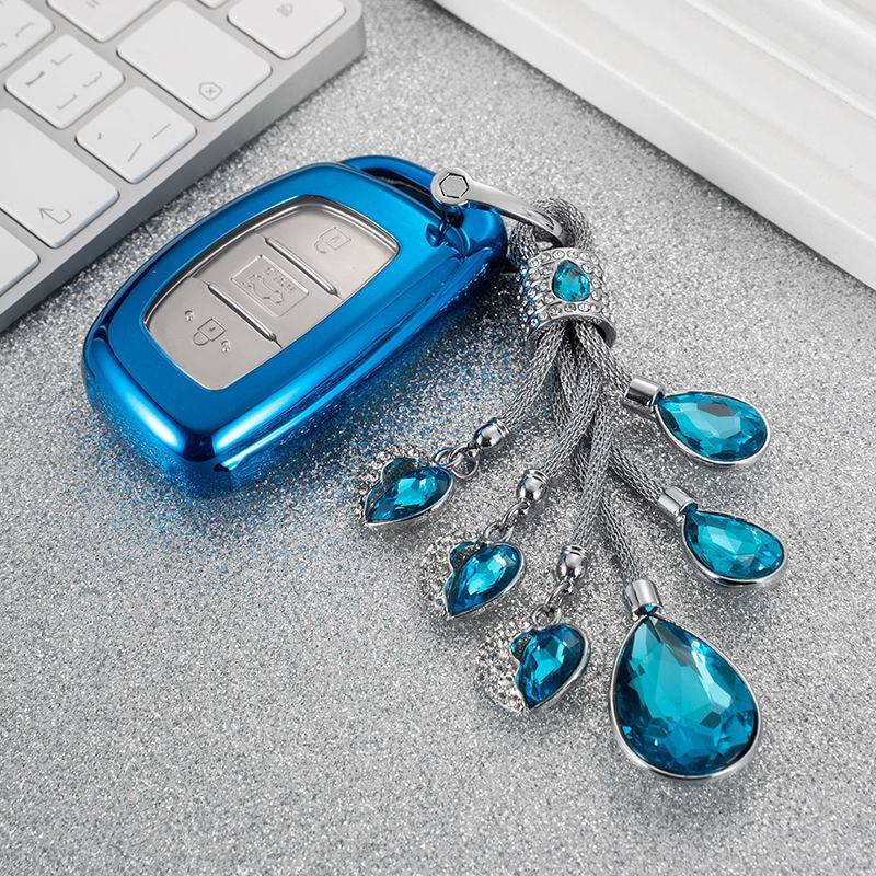 Vỏ Bảo Vệ Chìa Khóa Xe Hơi Thiết Kế Sang Trọng Cho Hyundai Ix25