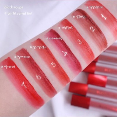 [Mã NOWSHIPMOI hoàn 100% xu đơn 0Đ] Son Kem Lì Black Rouge Air Fit Velvet Tint