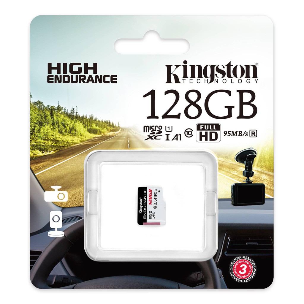 Thẻ nhớ Kingston microSD độ bền cao cho Camera bảo vệ, Camera Hành trình và Body Cam | WebRaoVat - webraovat.net.vn