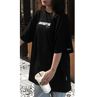 Áo thun SWEETIE BASIC Tee - Black - Unisex