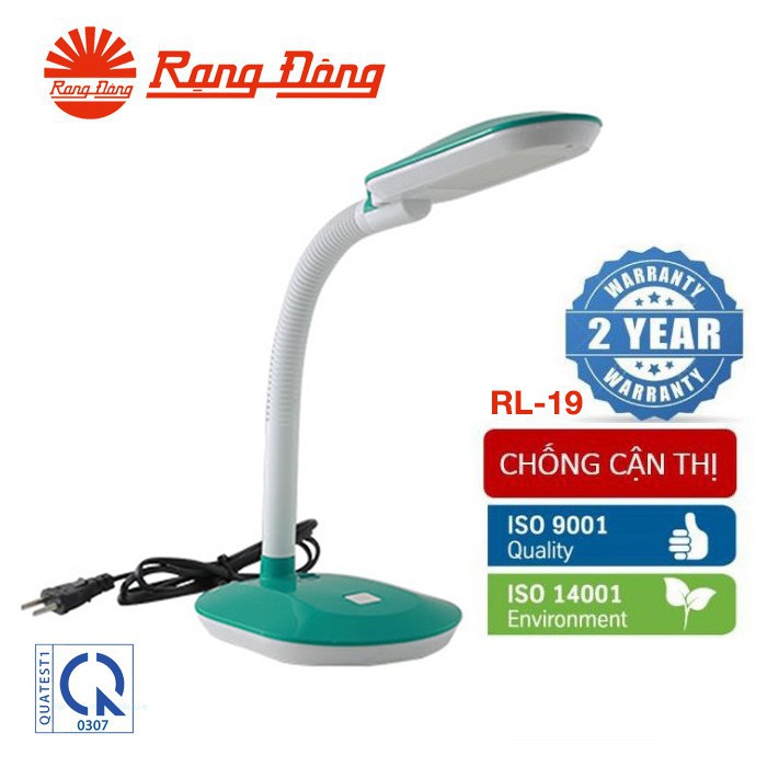 [Chính Hãng] Đèn Để Bàn Học Chống Cận Cao Cấp Rạng Đông 19 LED