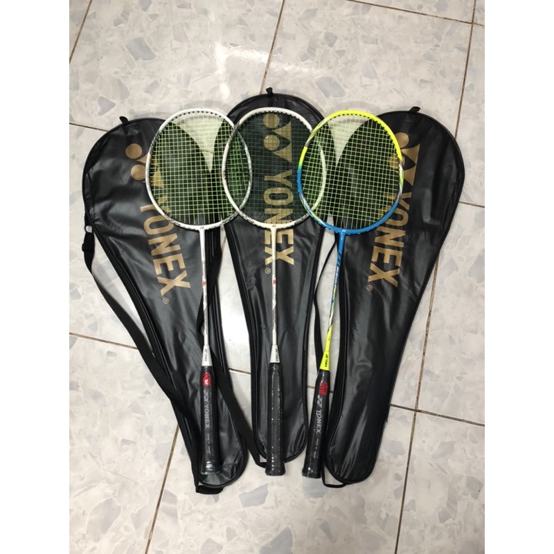 VỢT CẦU LÔNG YONEX KHUNG NHÔM SHOP CĂNG DÂY SẴN 9kg TẶNG BAO VỢT + QUẤN CÁN