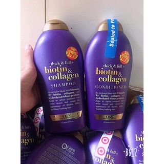 Bộ dầu gội xã chống rụng và làm dày tóc Biotin Mỹ 577ml