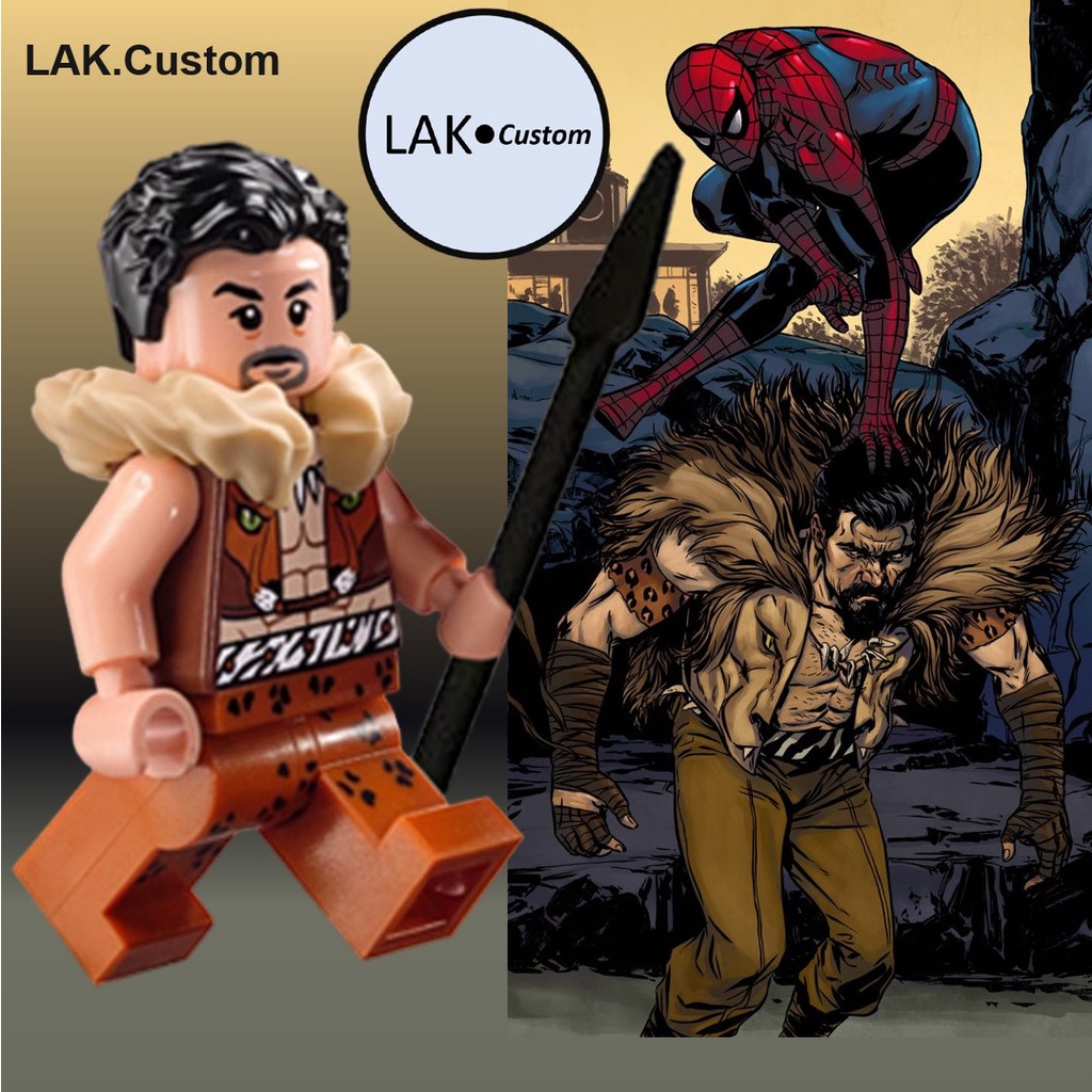 MINIFIGURES NGƯỜI NHỆN KHÔNG CÒN NHÀ - NO WAY HOME, DOCTOR OCTOPUS, KRAVEN THE HUNTER, GREEN GOBLIN