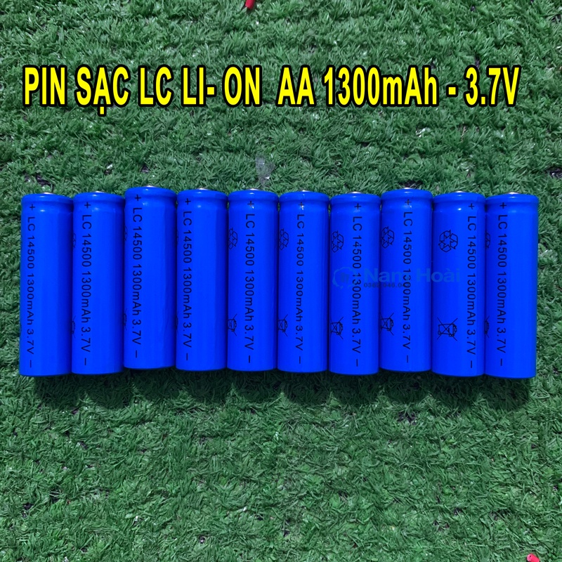 Pin sạc Li- on AA cỡ 14500 1200mAh 3.7v