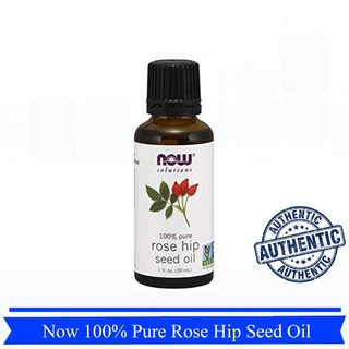 [AUTH] Dầu Nụ Tầm Xuân Now Solutions Rose Hip Seed Oil 30ml
