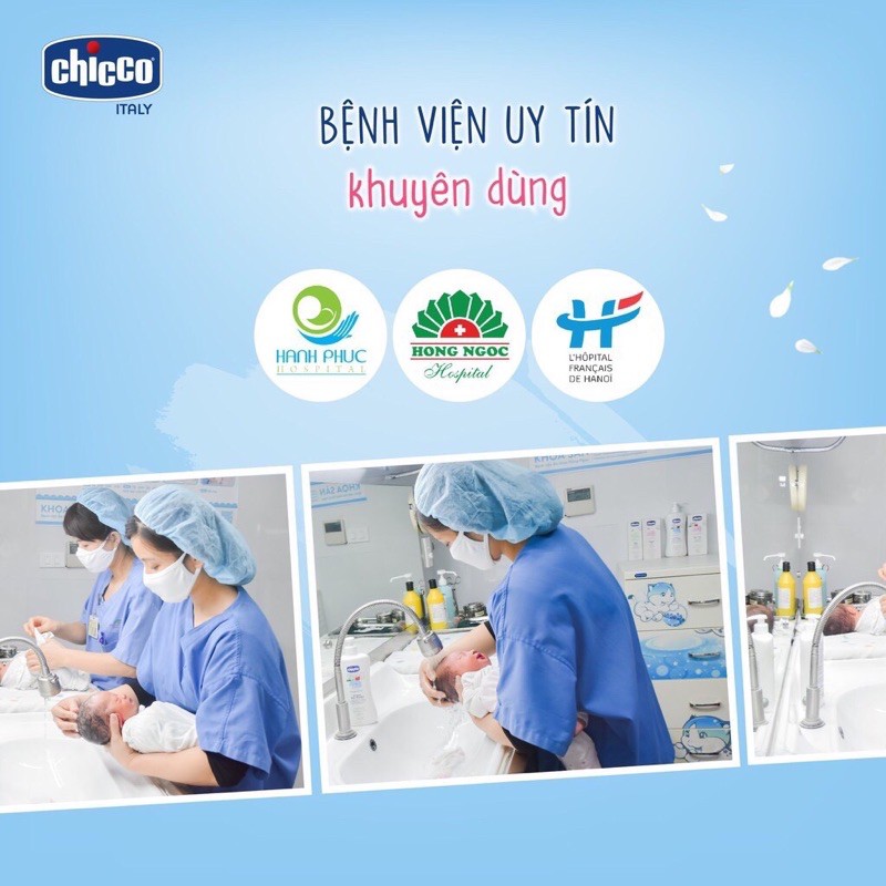 Sữa Tắm Gội 2 In 1 Chicco 200ml Chính Hãng Nhập Khẩu Ý