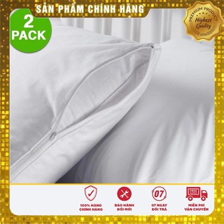 Áo gối vỏ gối chống thấm bảo vệ ruột gối cho gia đình, khách sạn 50x70