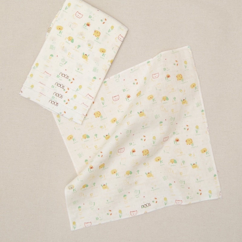 Sét 5 Khăn Sữa Của Nuos Mẫu Mới Chất Cực Tốt | Minizon Kids
