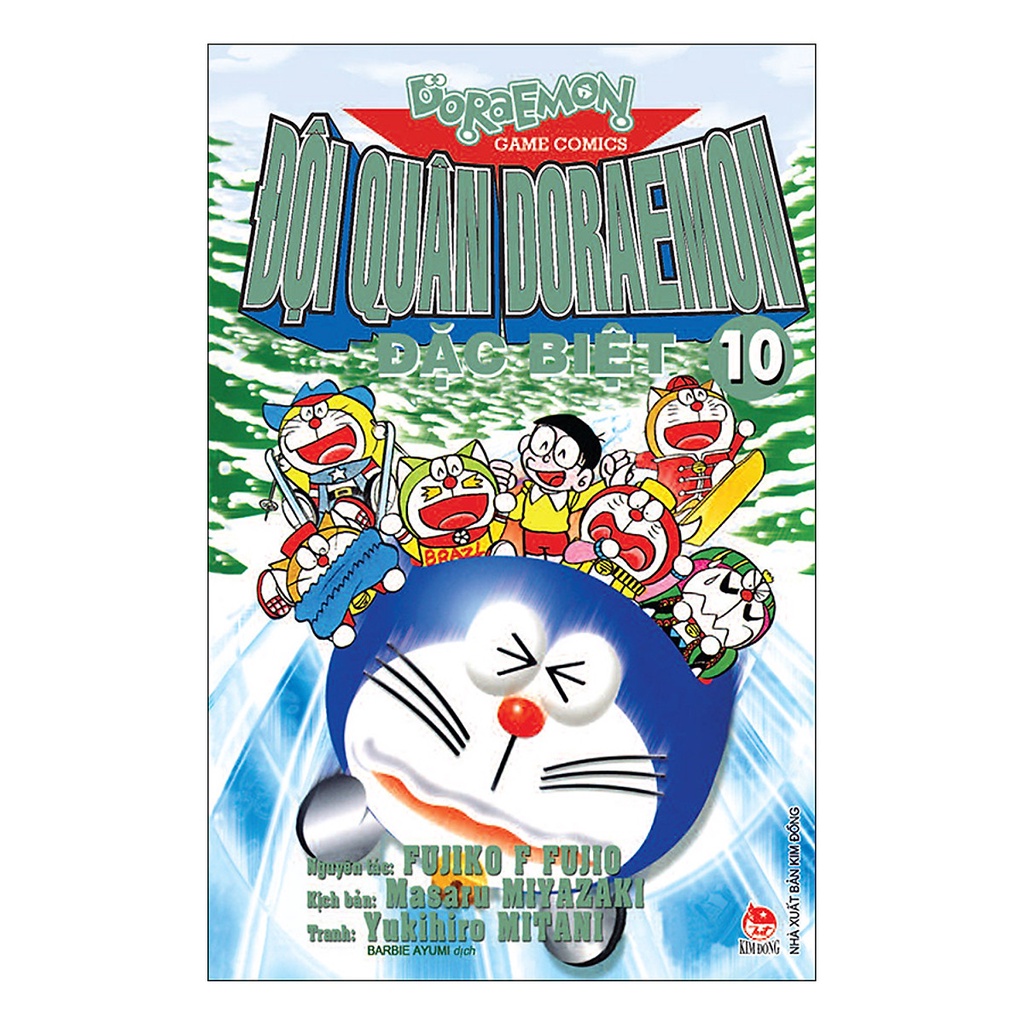 Sách - Đội Quân Doraemon Đặc Biệt - Tập 10