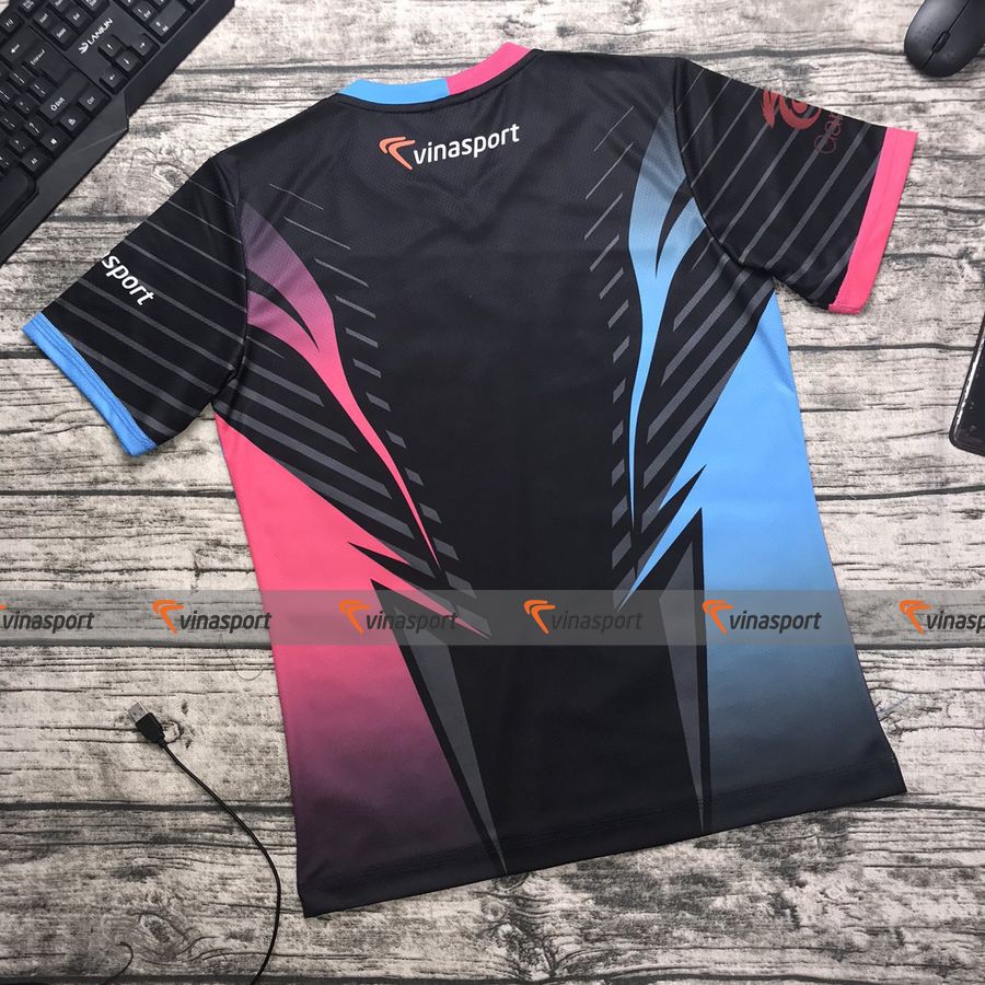 Áo thun game thủ thi đấu Esports PhoeniX Pink