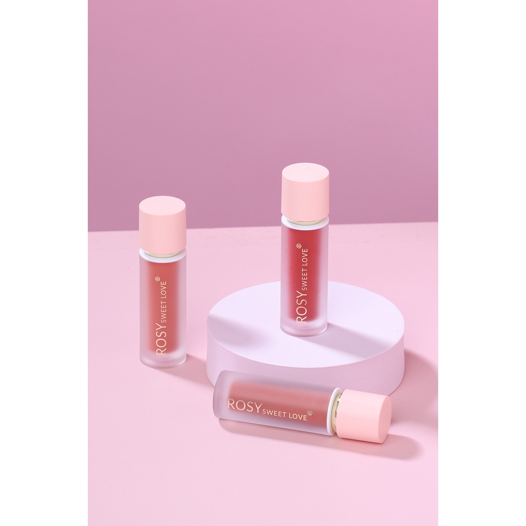 set son rosy sweet love rosy luxury velvet lips son môi tự chọn màu siêu xinh hàng chính hãng