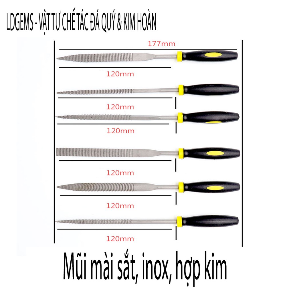 BỘ 5 RŨA HỢP KIM CHUYÊN DỤNG