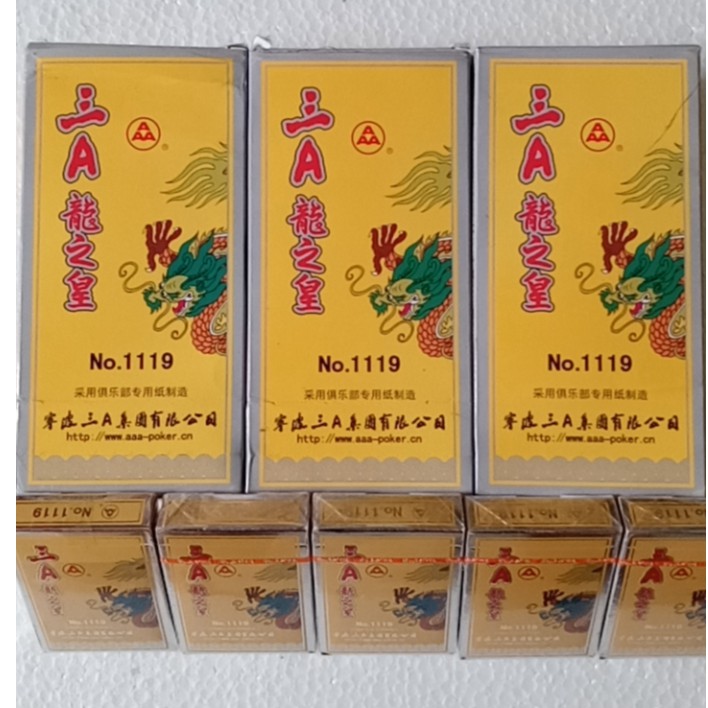 COMBO 10 BỘ BÀI TÂY BÀI XANH, CỨNG, BÓNG
