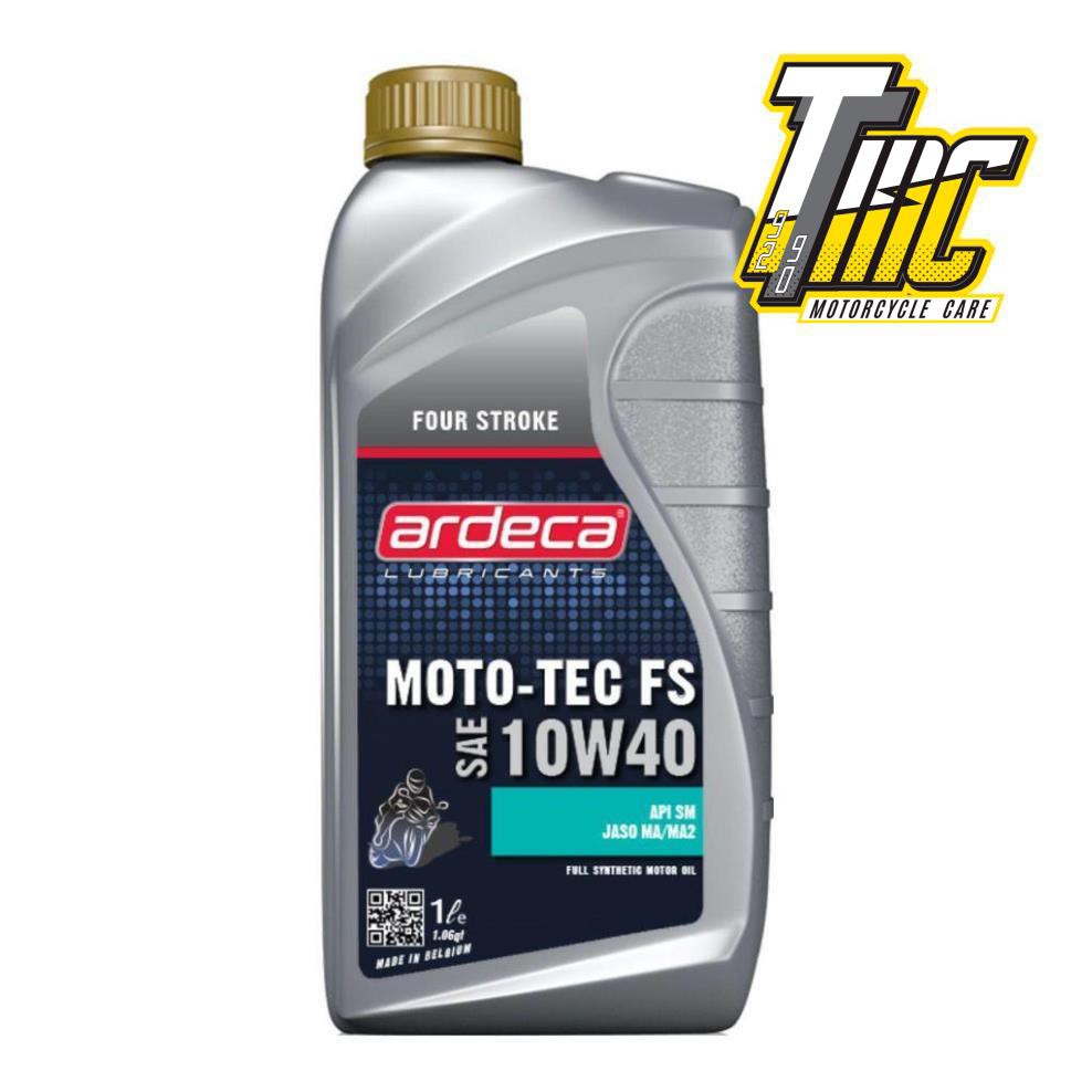 DẦU NHỚT ARDECA MOTO TEC FS 10W40 100% TỔNG HỢP