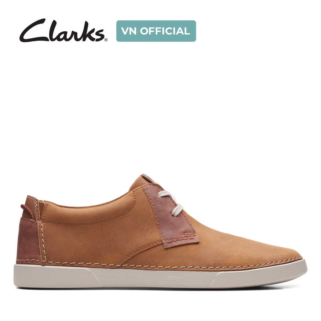 Giày Tây Da Nam Clarks Gereld Low màu Tan