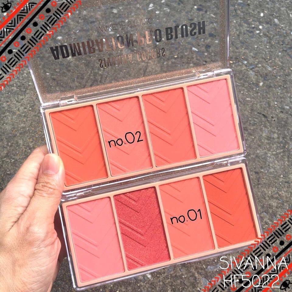 Bảng Má Hồng Sivana Colors Admiration Pro Blush HF5022