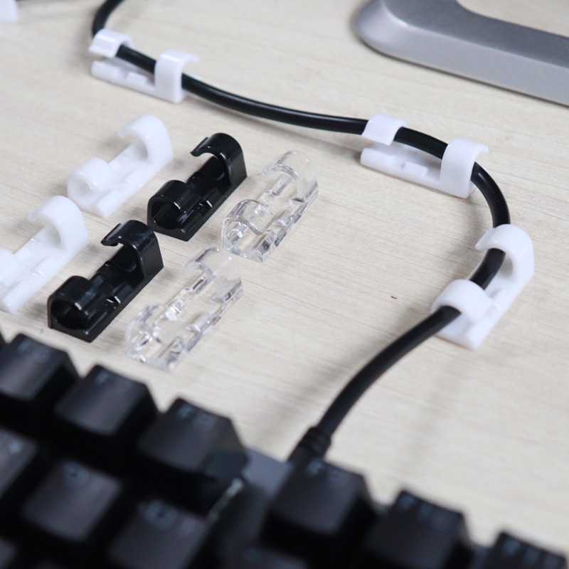 Kẹp cáp treo tường cho cáp sạc thông minh, 16/20 chiếc 3M Harness Bộ lớn. keo dính