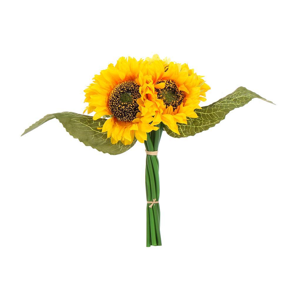 Bó Hoa Hướng Dương Nhân Tạo Dùng Để Trang Trí Nhà / Tiệc Cưới