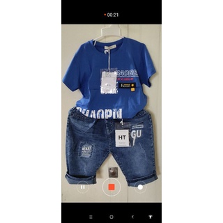 Combo quần jean cao cấp cho bé trai 40kg