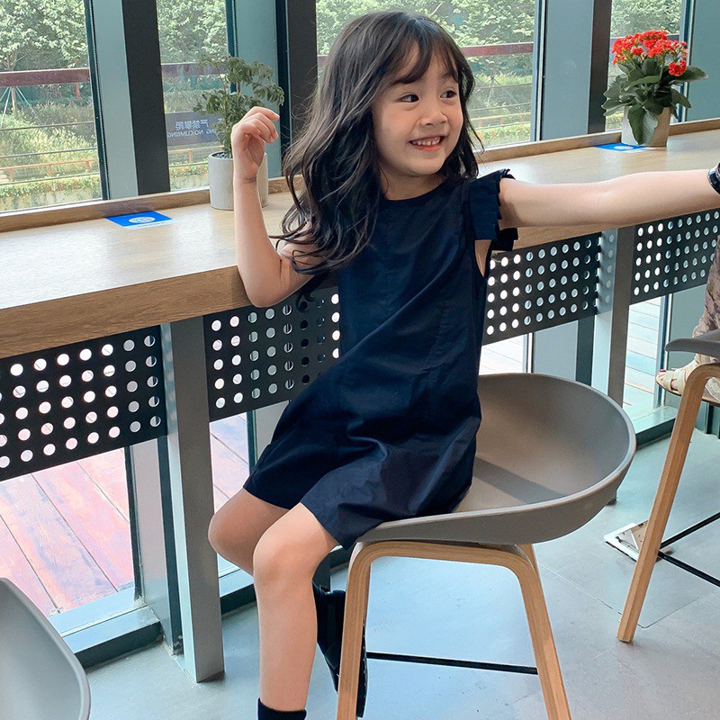 Bộ Áo Liền Quần Cho Bé Gái