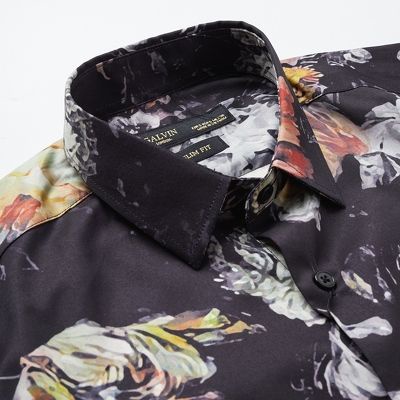 Áo sơ mi tay lỡ Galvin form rộng chất mát cộc tay đứng dáng unisex SMGV149-M9  - Leo Vatino | BigBuy360 - bigbuy360.vn