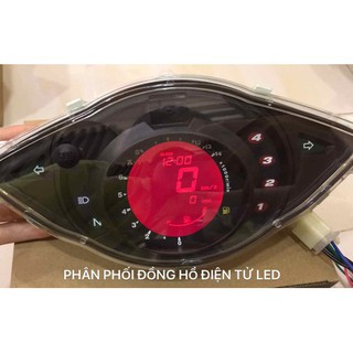 ĐỒNG HỒ ĐIỆN TỬ LED CHO XE WAVE RS