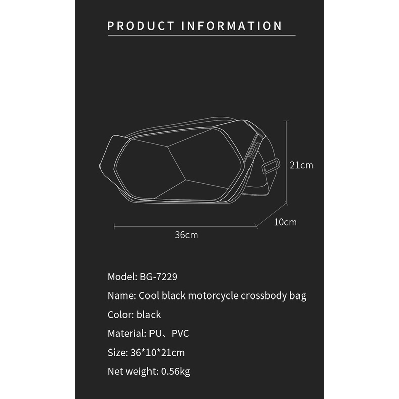 Túi đeo chéo cho nam chống trộm chống nước phong cách mới
