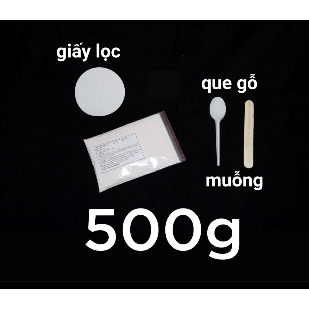 250g &amp; 500g - MnSO4 - Combo nuôi tinh thể Mangan Sunfat + hướng dẫn | HCRT store - Tinh thể học