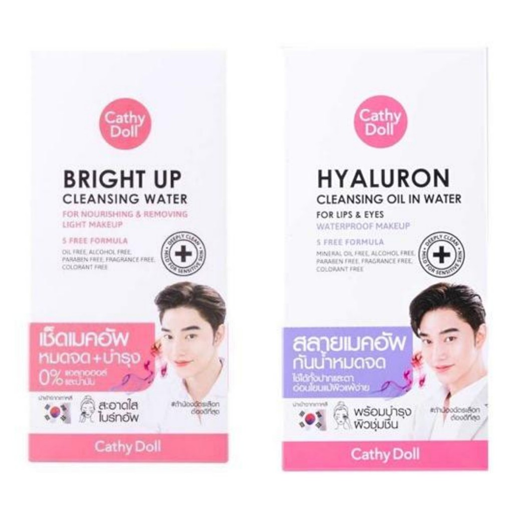 Dung Dịch Tẩy Trang Cathy Doll 30ml Thái Lan Dạng Gói Tiện Dụng