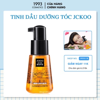 Tinh dầu dưỡng tóc Jckoo giúp giữ nếp, tạo nếp tóc mềm mượt, phục hồi hư tổn