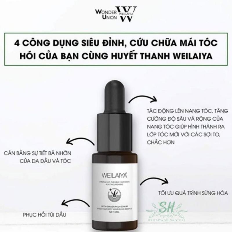 Serum Kích Mọc Tóc Weilaiya SRWLY103 Kích Thích Mọc Tóc Nhanh Dưỡng Tóc Mọc Nhanh Dài Từ Thảo Dược Thiên Nhiên