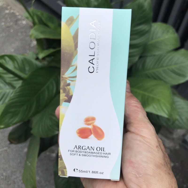 TINH DẦU CALODIA ARGAN OIL DƯỠNG BÓNG TÓC 55ML