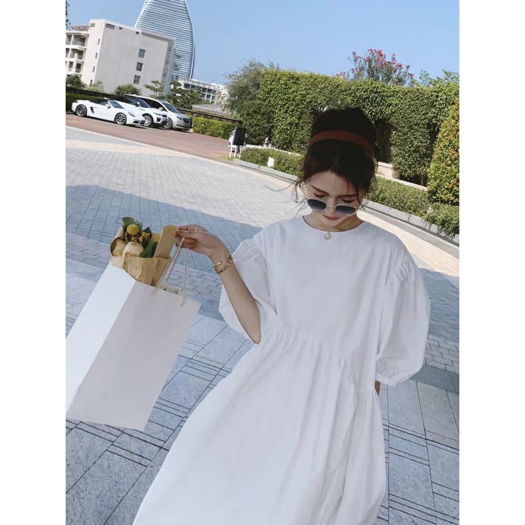 Bigsize Đầm Váy suông baby doll boho maxi vintage dáng dài form rộng đẹp xinh bầu bí phong cách teen hotgirl hàn quốc