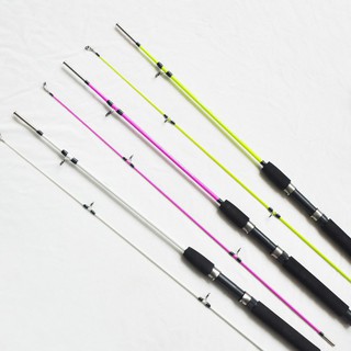 Cần câu máy shimano cần 2 khúc đặc cần câu cá cần câu siêu khỏe