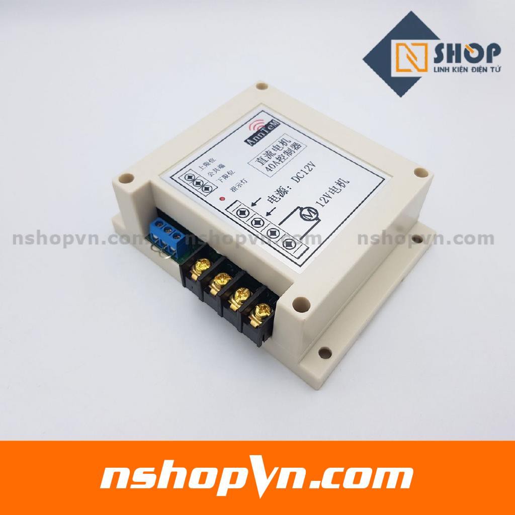 Mạch điều khiển đảo chiều động cơ từ xa 40A 12VDC / 24VDC