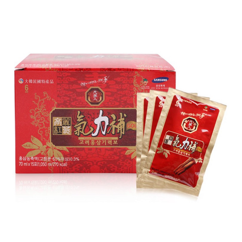 ⚡️Freeship⚡️ Nước Hồng Sâm 6 năm tuổi Bio quai xách vàng 30 gói 70ml - Quà tặng sang trọng | BigBuy360 - bigbuy360.vn