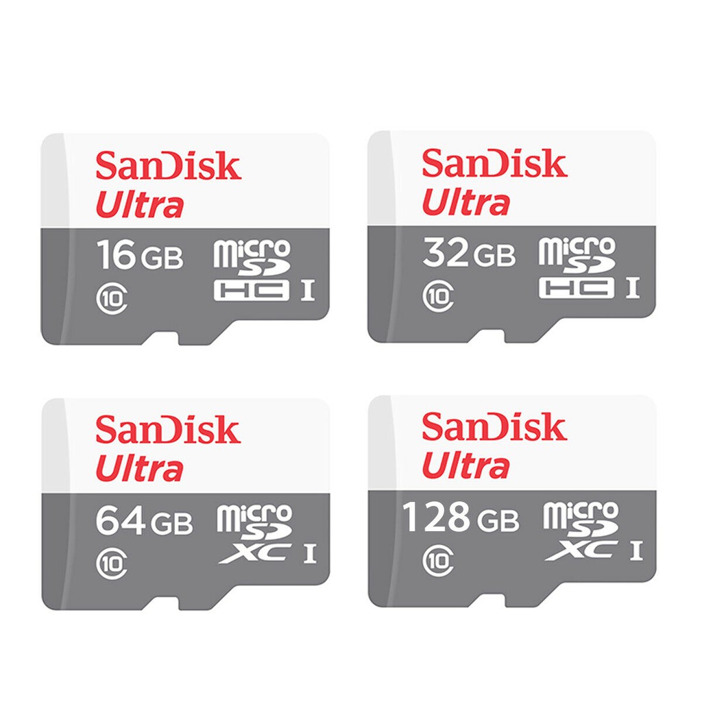 Thẻ Nhớ MicroSDHC Ultra 8GB 16GB 32GB 16GB Upto 80MB/S Tiện Dụng