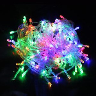 10 Dây Đèn Led Nhấp Nháy 7 Màu, Dài 5m, 40 bóng