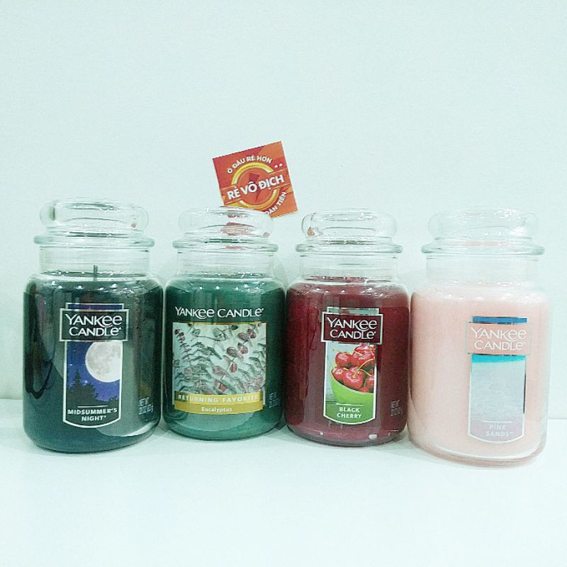 Nến thơm yankee candle nhiều mùi