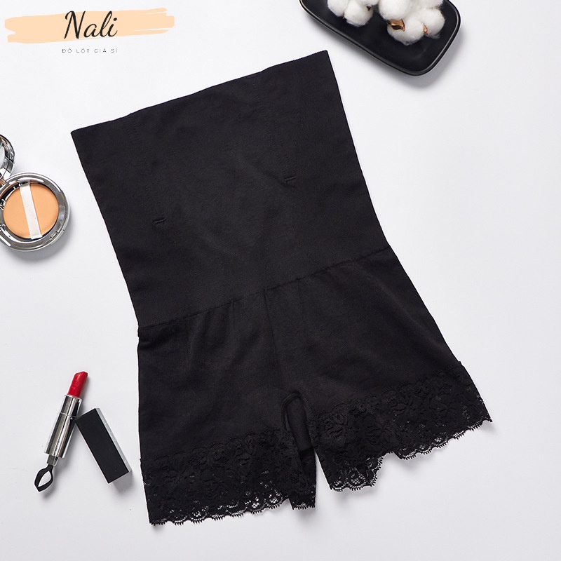 Quần gen nịt bụng có thanh chống cuộc, quần váy kết hợp quần gen phối ren cao cấp NL117 | BigBuy360 - bigbuy360.vn