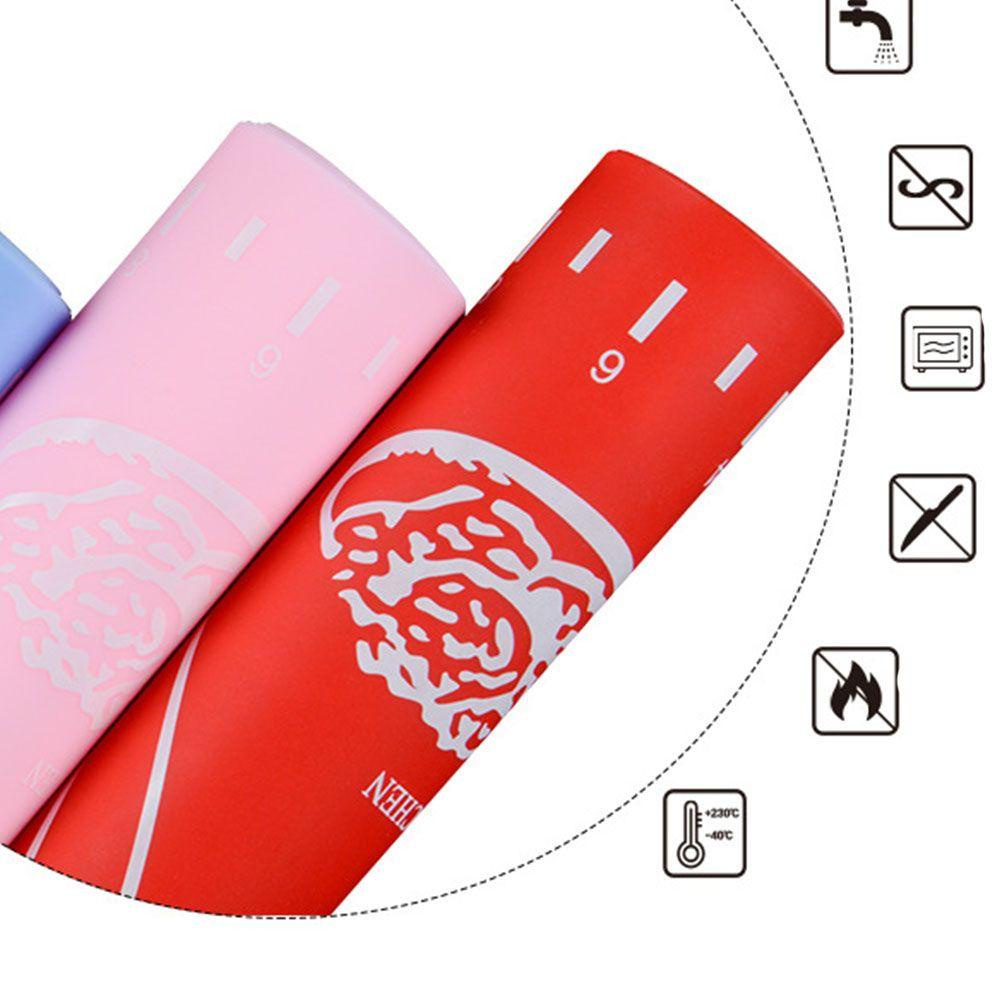 Thảm Silicone Cắt Bột Làm Bánh Tiện Dụng