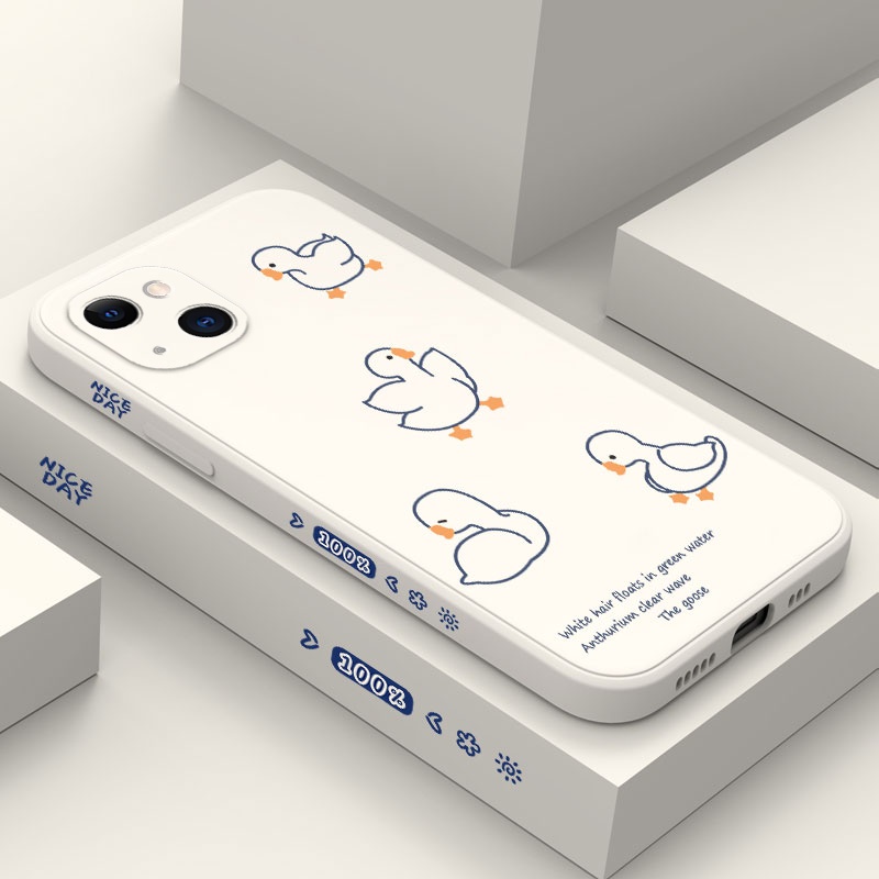 Ốp Điện Thoại Bằng Silicone Màu Trơn Cho IPhone 13 12 Mini Pro Max