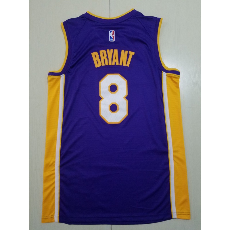 Áo bóng rổ in logo Nba Los Angeles Lakers dáng rộng thời trang