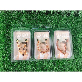 Vòng hổ phách Amber Úc 33-35cm
