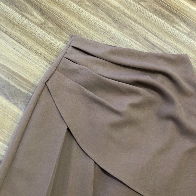 CVNU4 - CHÂN VÁY A XẾP LY CHÉO LỆCH BÊN | BigBuy360 - bigbuy360.vn