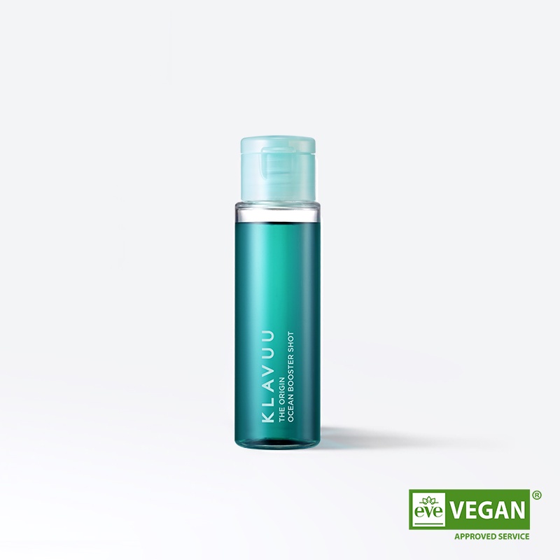 Bộ Toner Tinh Chất Vegan KLAVUU Ocean Essence Water Sea Veg Toner 170ml &amp; The Origin Ocean Booster Shot 30ml