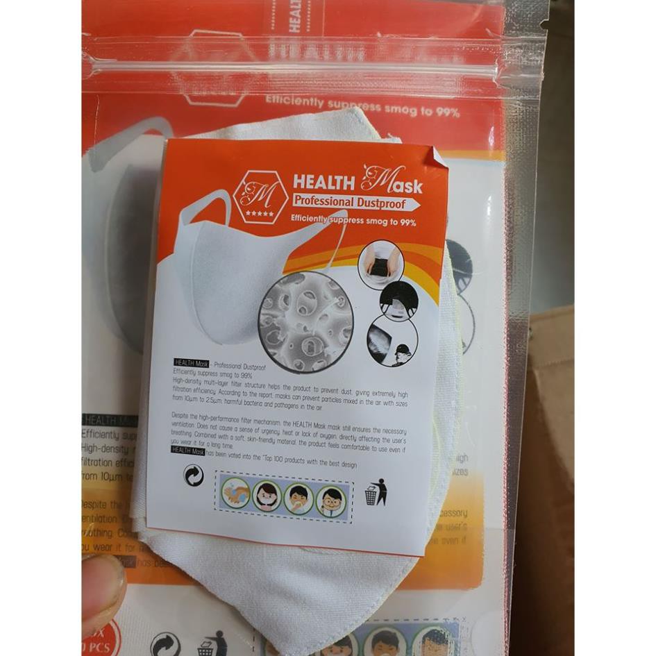 HỘP KHẨU TRANG VẢI 3D NHUNG NHẬT HEALTH MASK | BigBuy360 - bigbuy360.vn