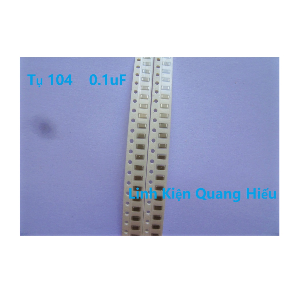 Tụ dán Samsung 104 224 105/50V Tụ gốm các loại 0.1uF 0.22uF 1uF SMD 1206