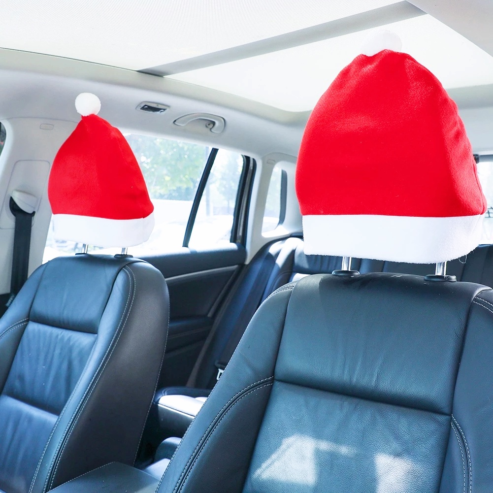 Vỏ Bọc Gối Tựa Đầu Xe Hơi Mềm Mại Thoải Mái Trang Trí Giáng Sinh